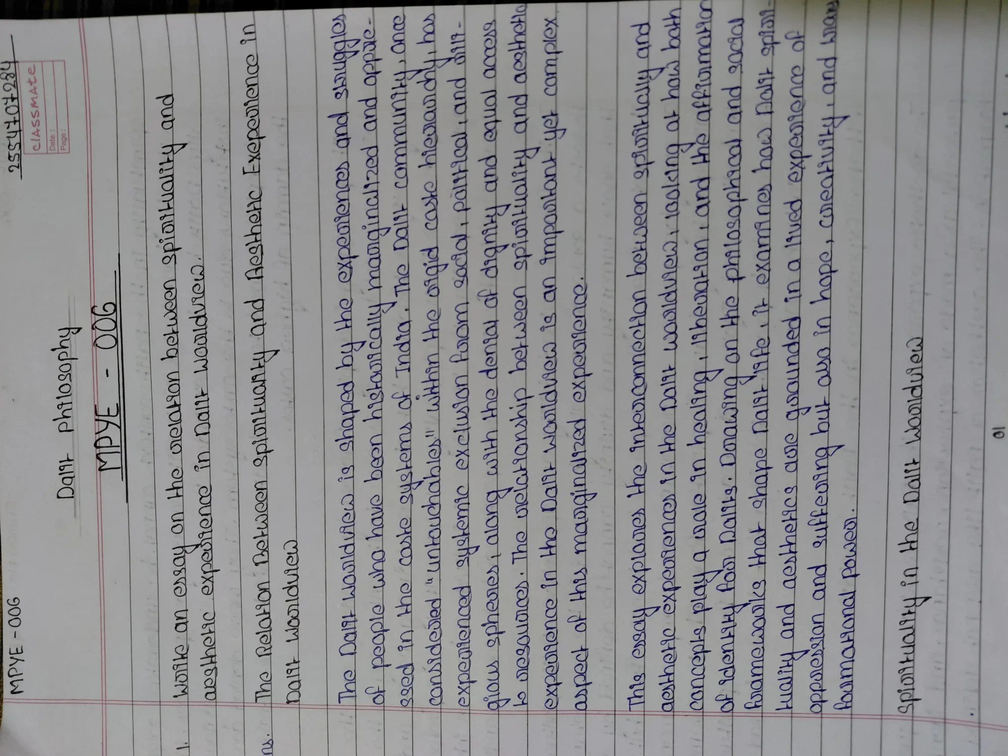 How to make a good IGNOU Handwritten assignment?