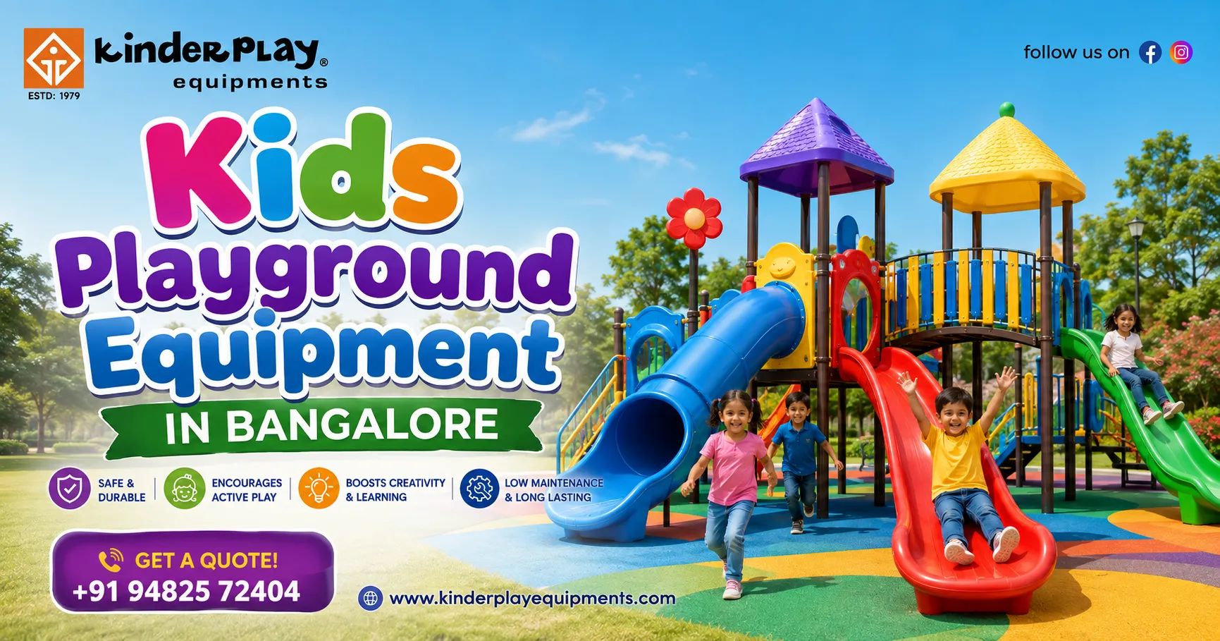 Playground Equipment for Kids in Bangalore Popular Options and Uses