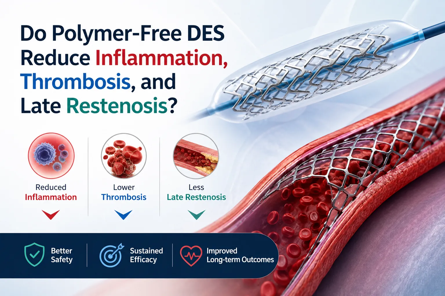Do Polymer-Free DES Reduce Inflammation, Thrombosis, and Late Restenosis?