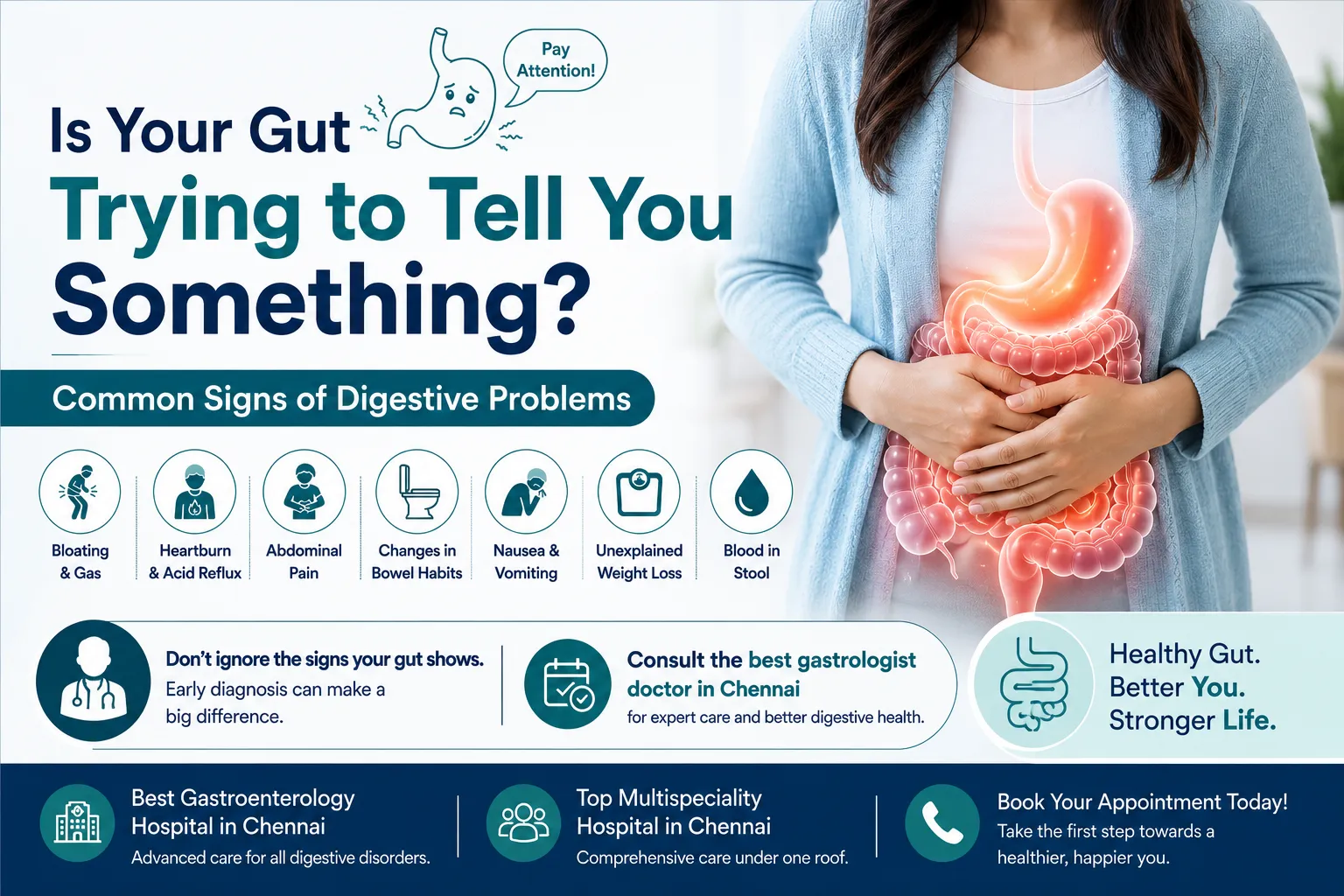 Is Your Gut Trying to Tell You Something? Common Signs of Digestive Problems