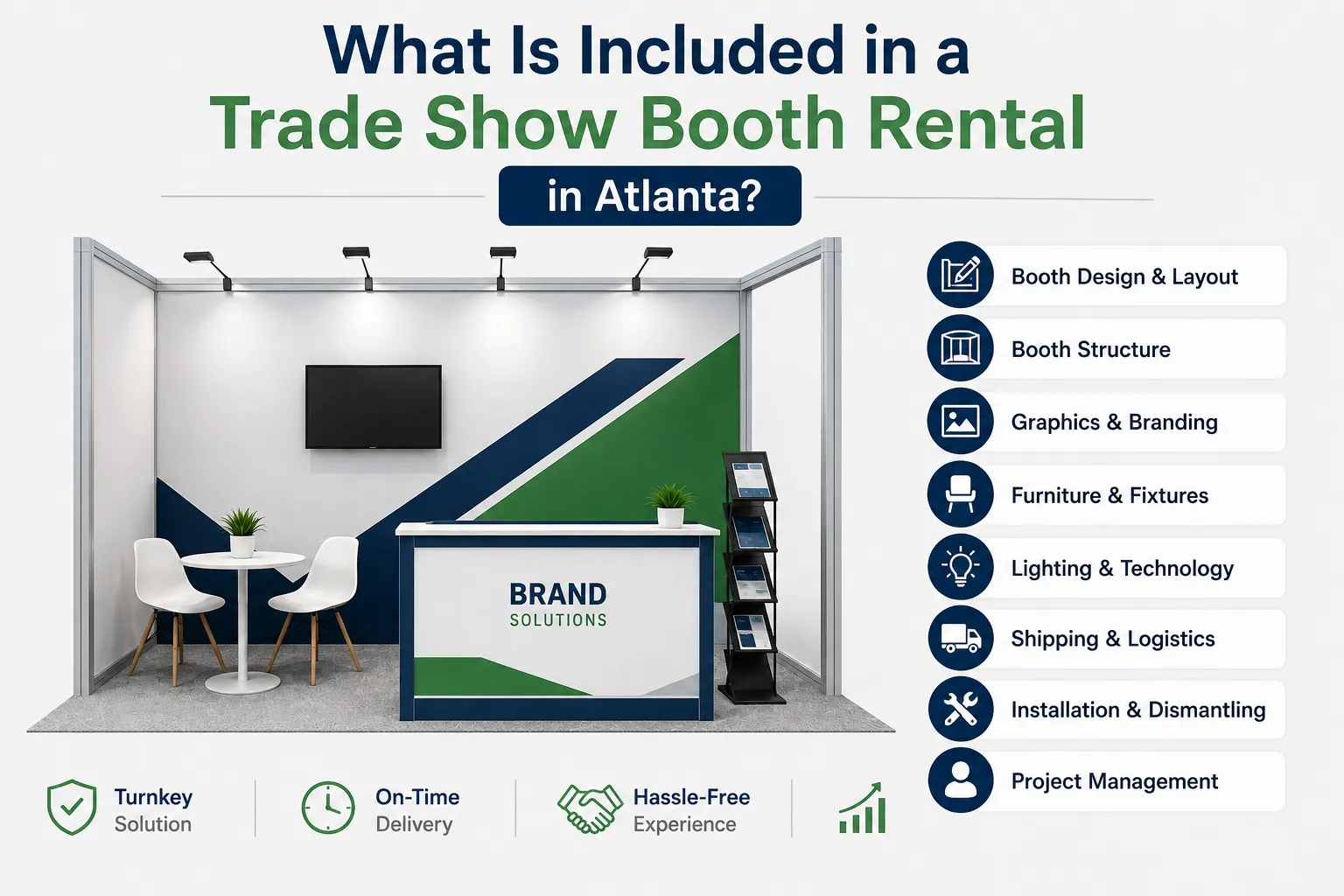 What Is Included in a Trade Show Booth Rental in Atlanta?
