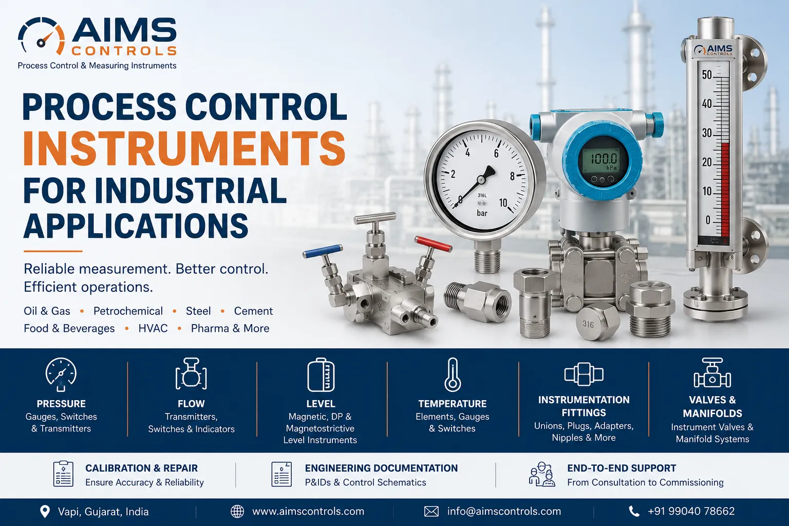 Why Reliable Process Instrumentation Matters in Industrial Operations
