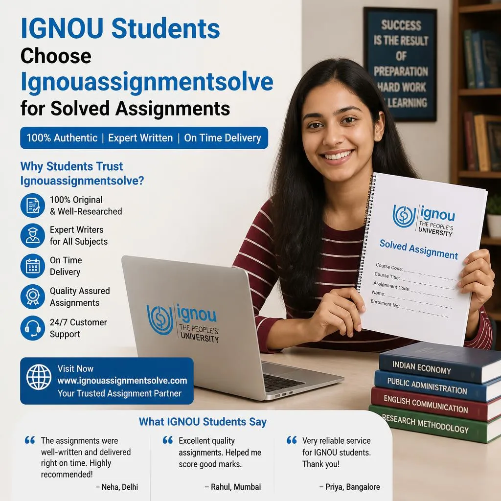 How to make a good IGNOU solved assignment?