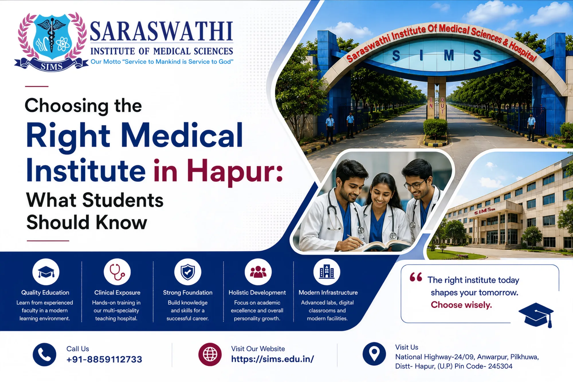 Choosing the Right Medical Institute in Hapur: What Students Should Know