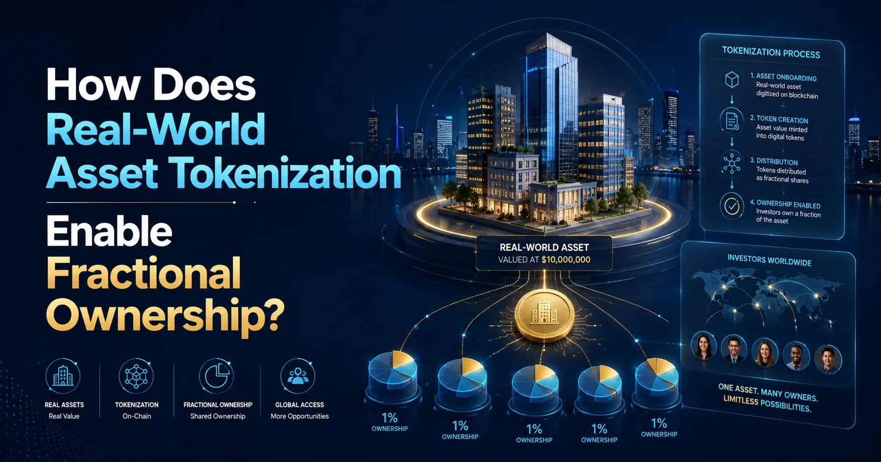 How Does Real-World Asset Tokenization Enable Fractional Ownership?