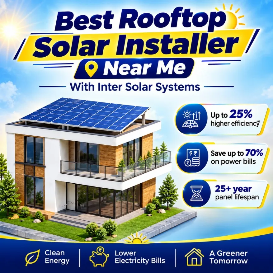 Best Rooftop Solar Installer Near Me | Expert Solar Installation for Homes & Businesses