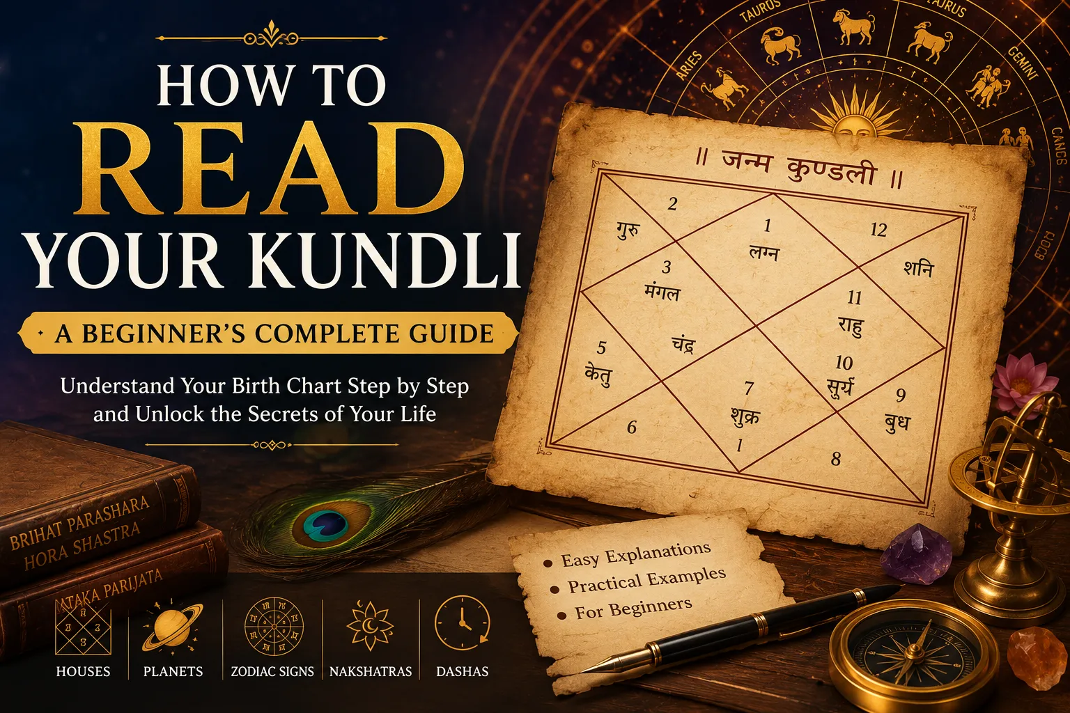 How to Read Your Kundli: A Beginner’s Complete Guide