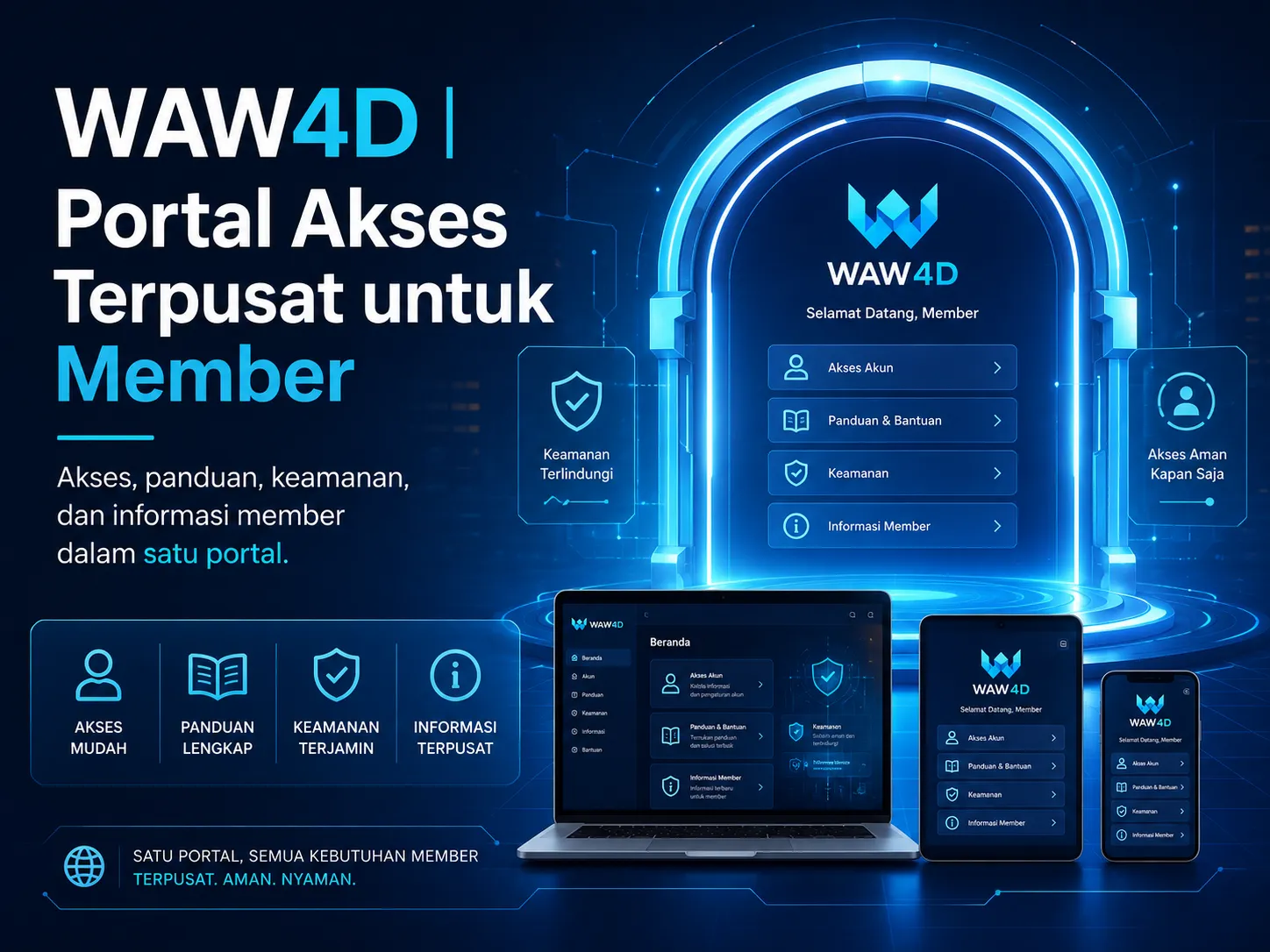 WAW4D Mobile: Cara Menggunakan Portal dengan Nyaman melalui Ponsel