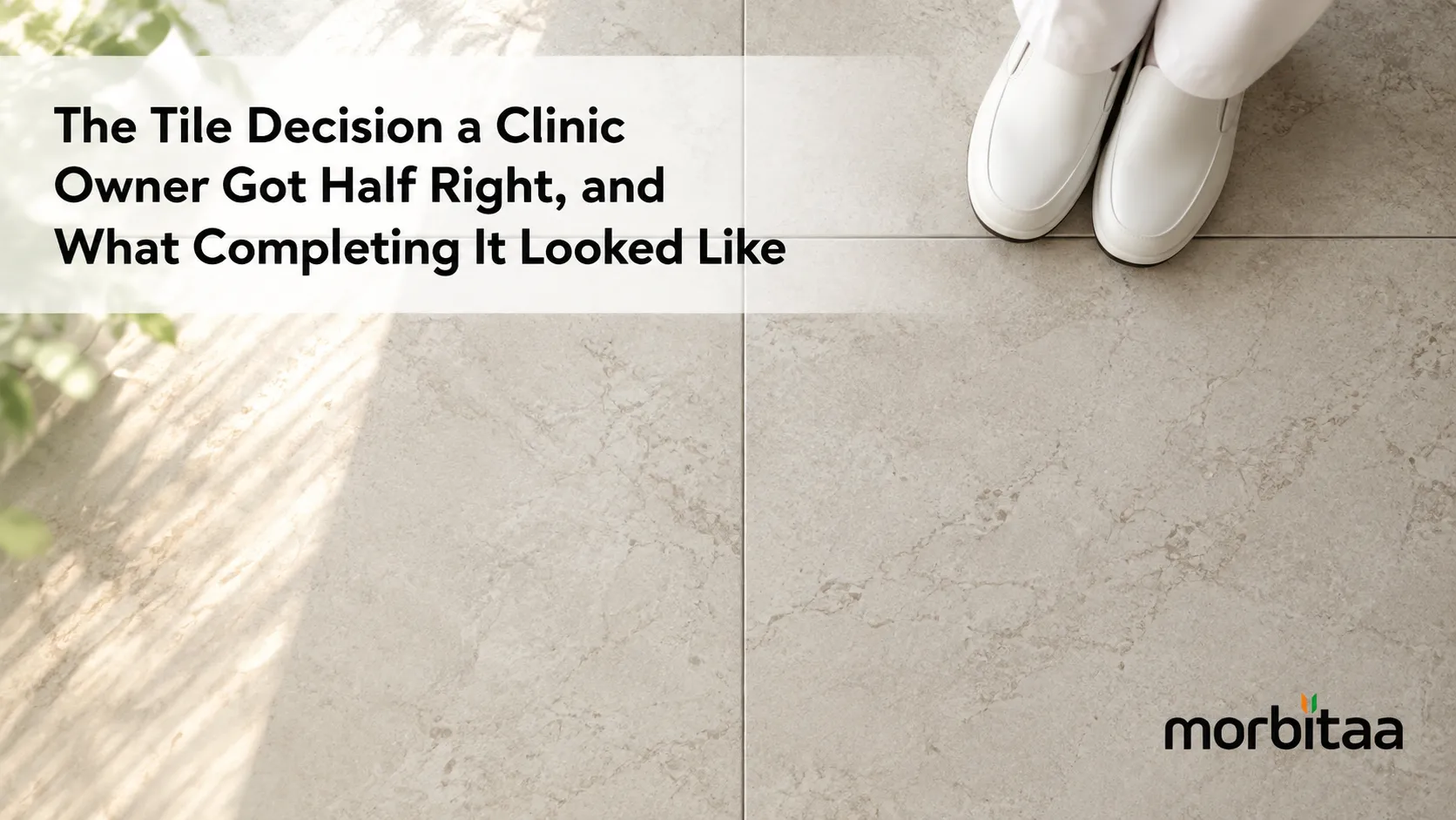 The Tile Decision a Clinic Owner Got Half Right, and What Completing It Looked Like