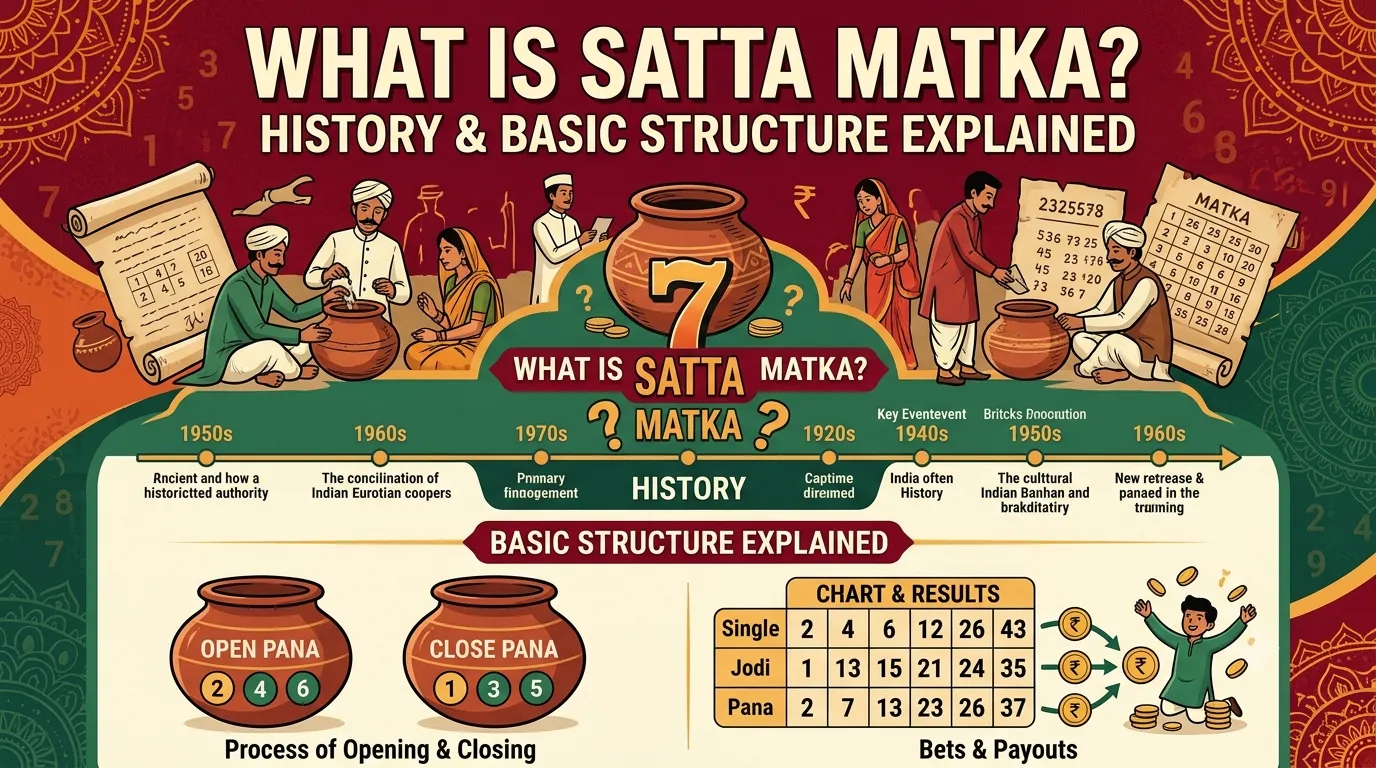 What Is Satta Matka? History & Basic Structure Explained