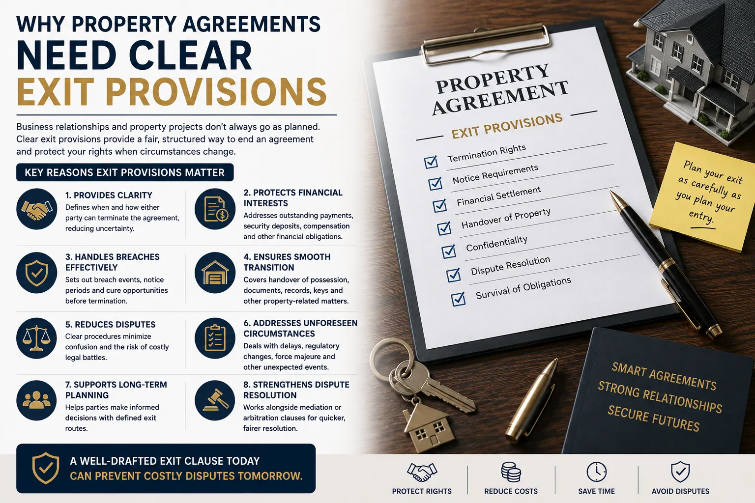 Why Property Agreements Need Clear Exit Provisions