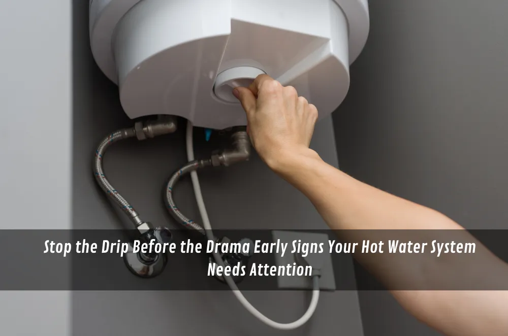 Stop the Drip Before the Drama Early Signs Your Hot Water System Needs Attention