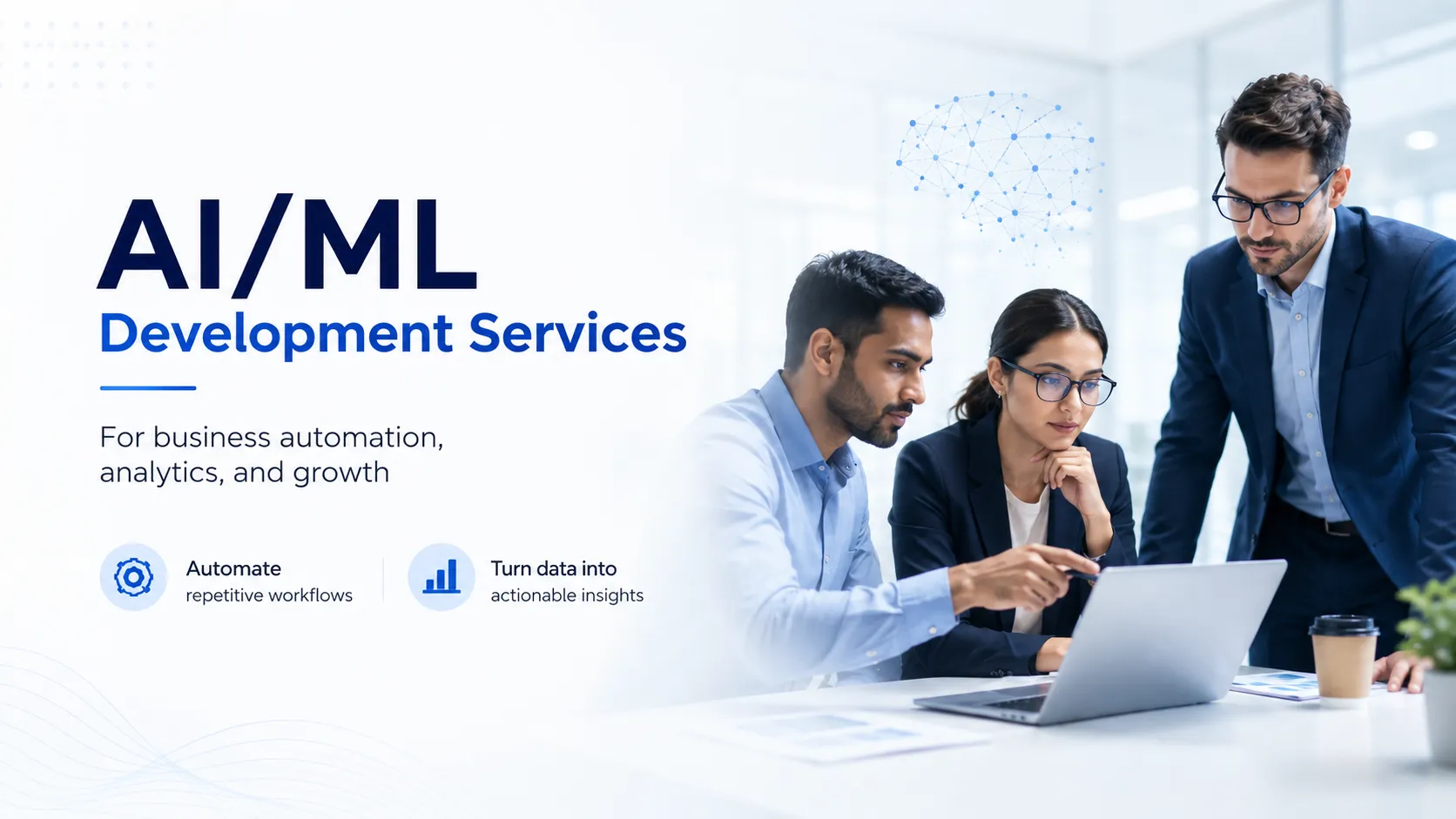 AI/ML Development Services for Business Automation, Analytics, and Growth