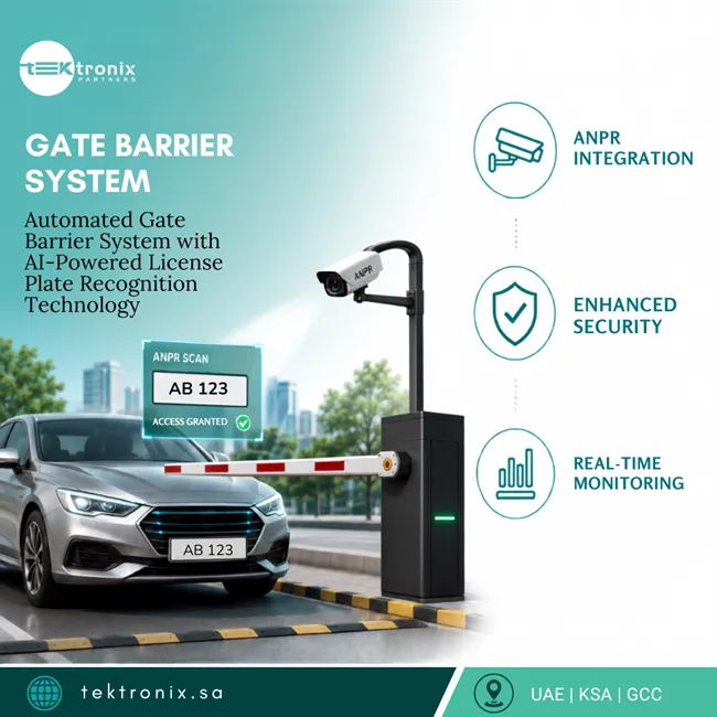 Gate Barrier System for Factories and Manufacturing Plants in Saudi Arabia
