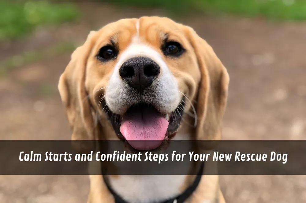 Calm Starts and Confident Steps for Your New Rescue Dog