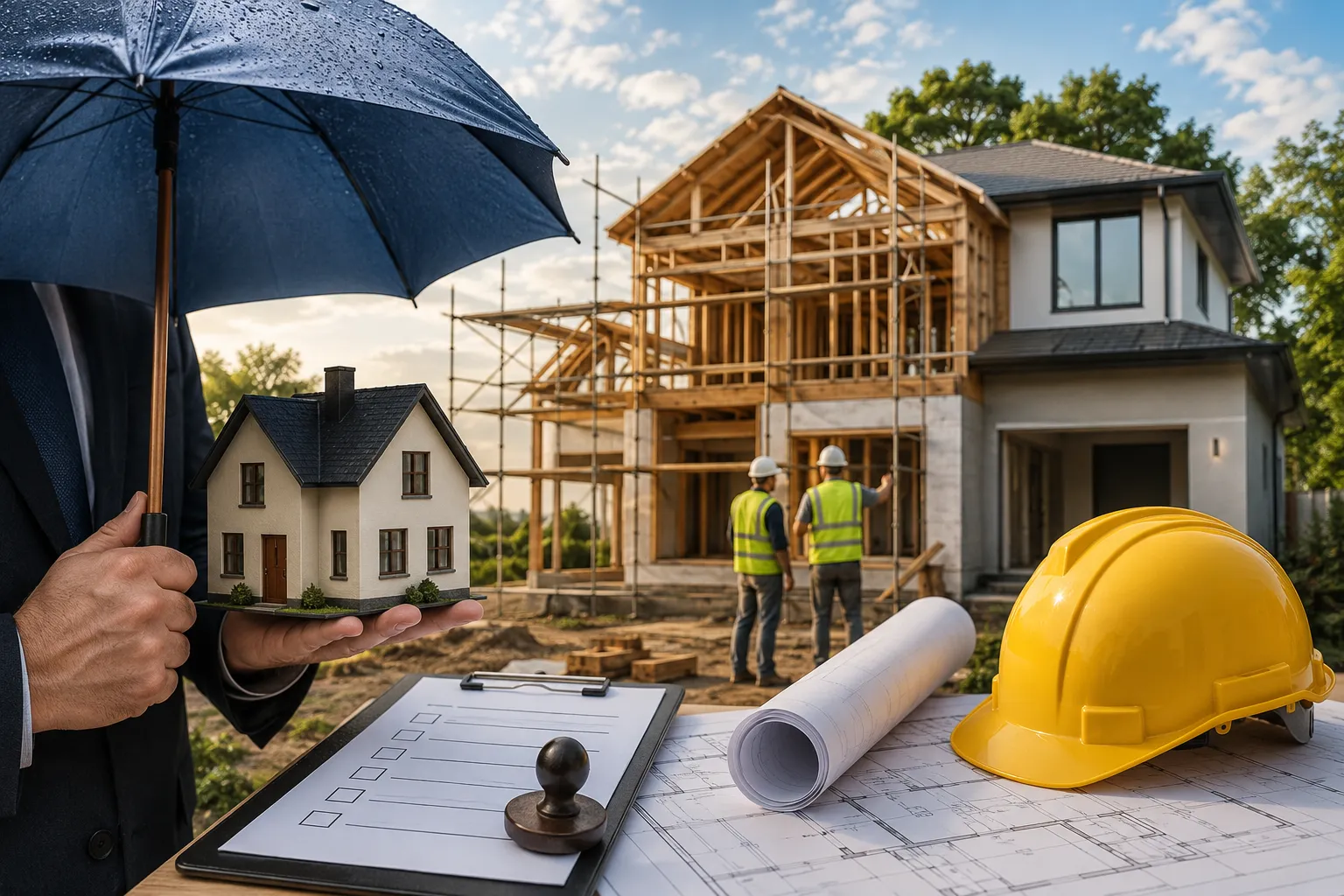 How Insurance, Permits, and Construction Fit Together During a Home Rebuild
