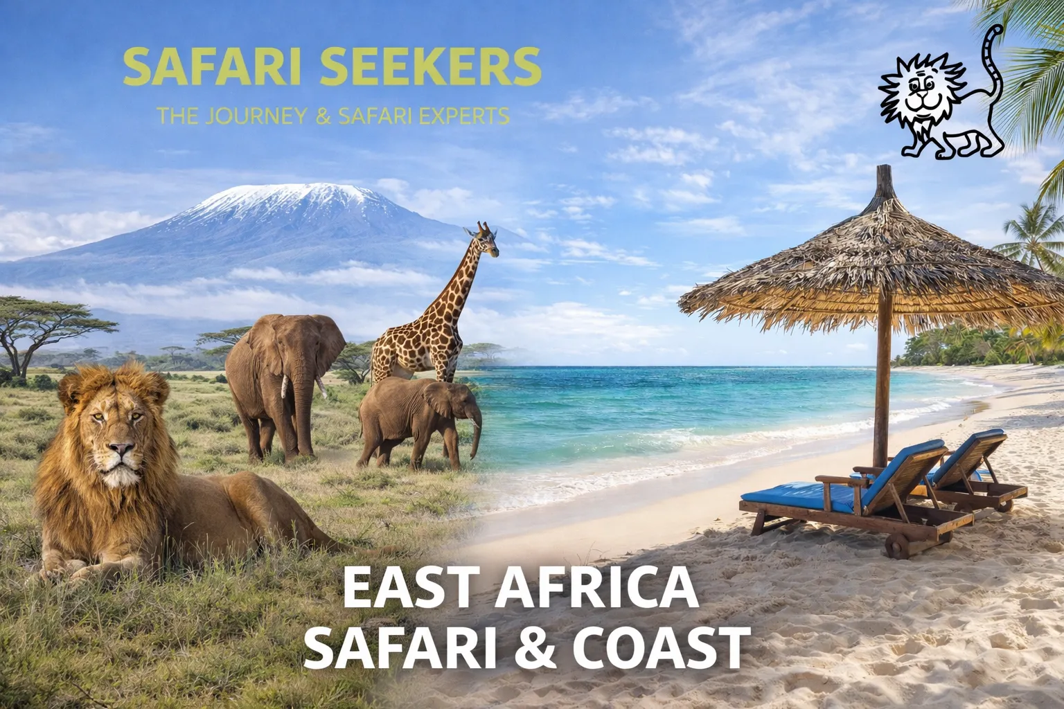 Experience Kenya’s Wildlife Wonders and Coastal Retreats in One Unforgettable Holiday