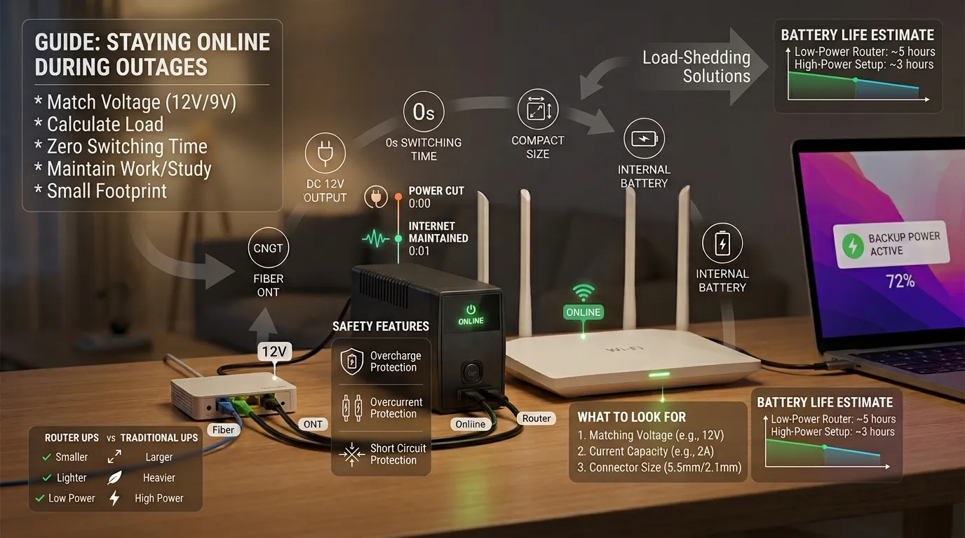Top-Rated UPS Devices for Home Routers