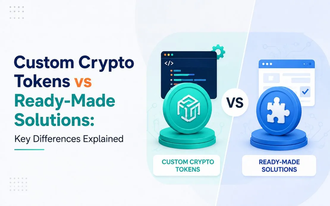 Custom Crypto Tokens vs Ready-Made Solutions: Key Differences Explained