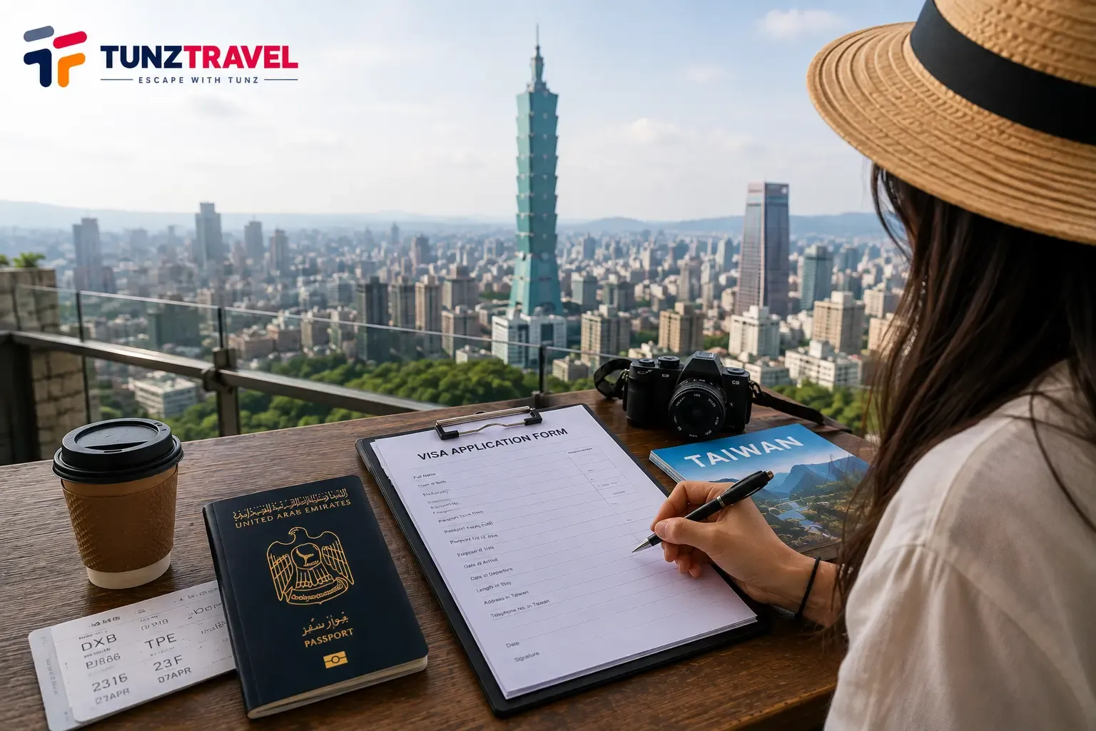 Documents Required for Taiwan Visa from Dubai