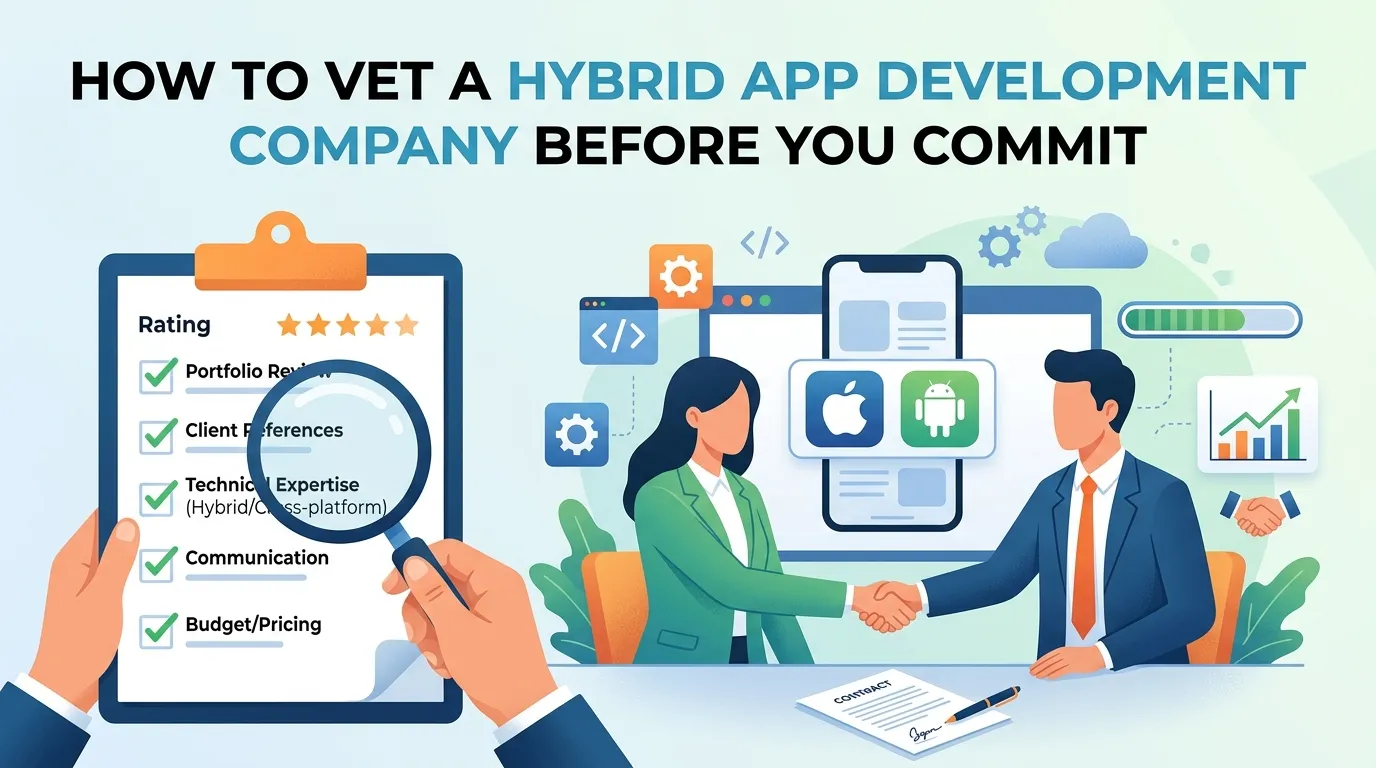 How to Vet a Hybrid App Development Company Before You Commit
