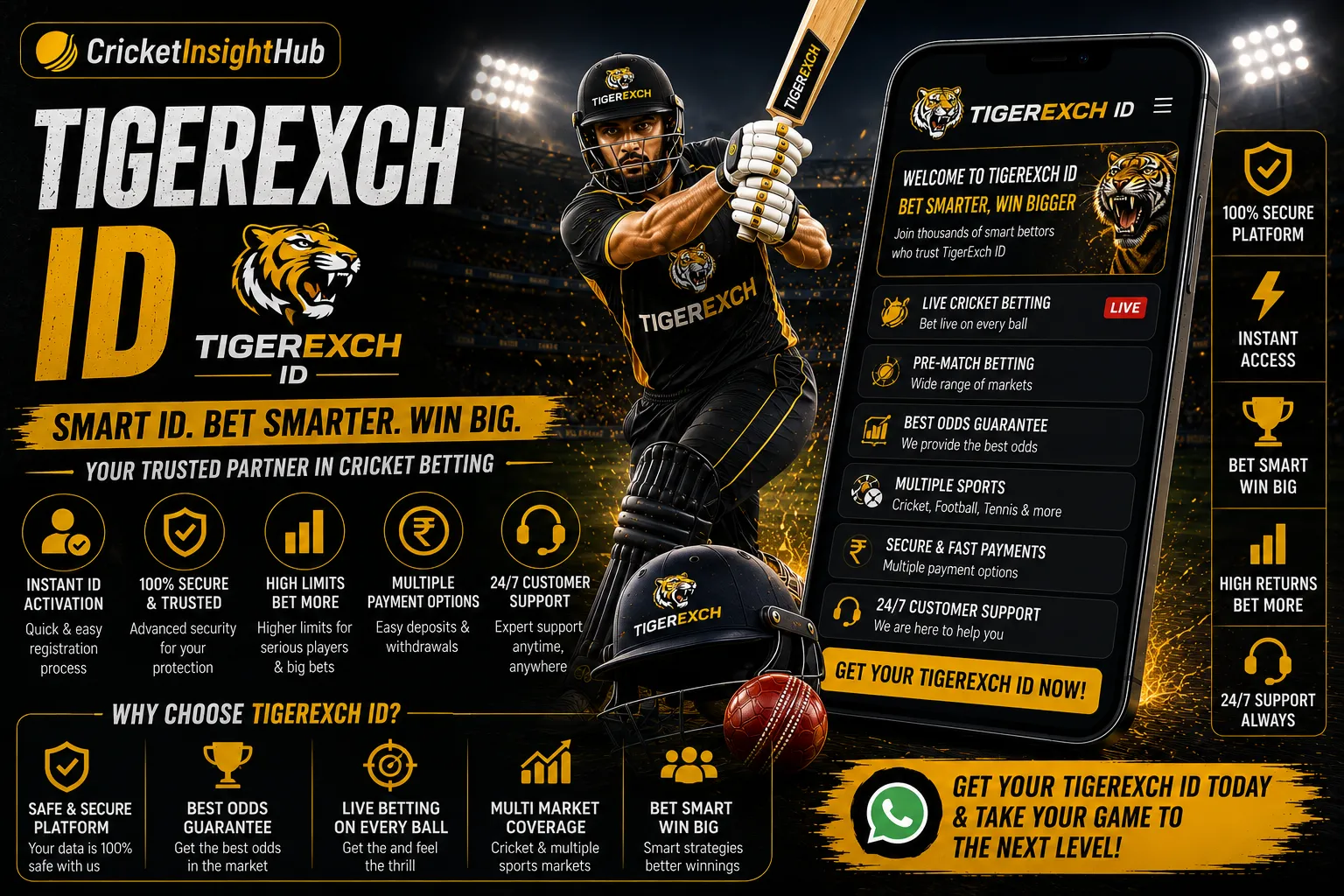 TigerExch ID: Complete Guide to Meaning, Login, Safety and Cricket Information