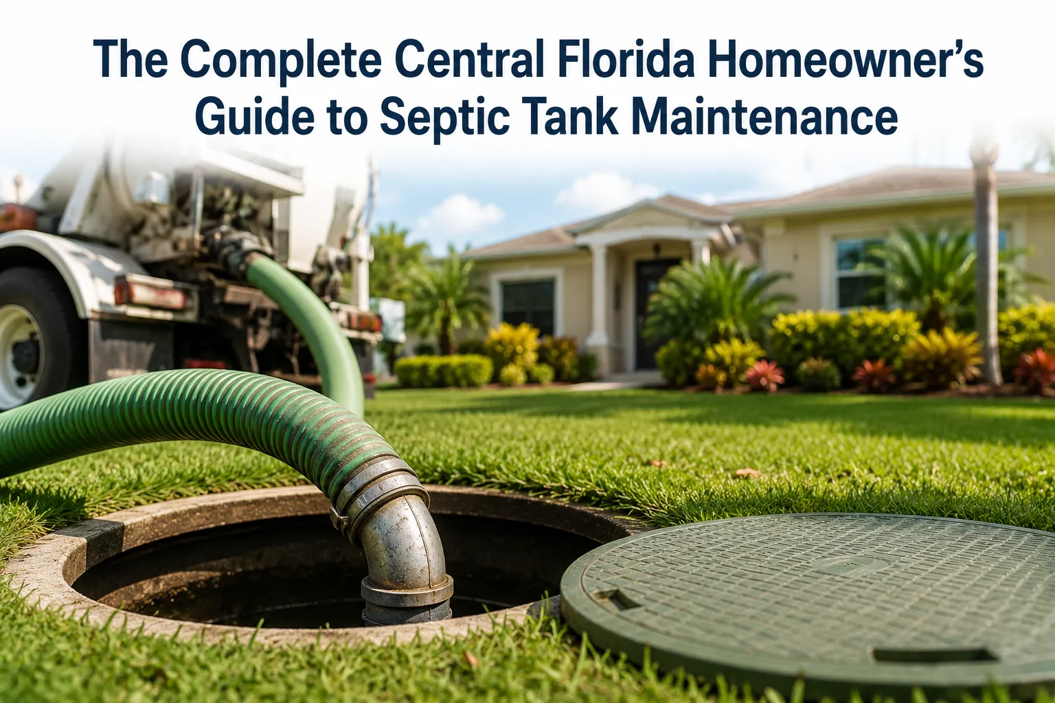The Complete Central Florida Homeowner's Guide to Septic Tank Maintenance