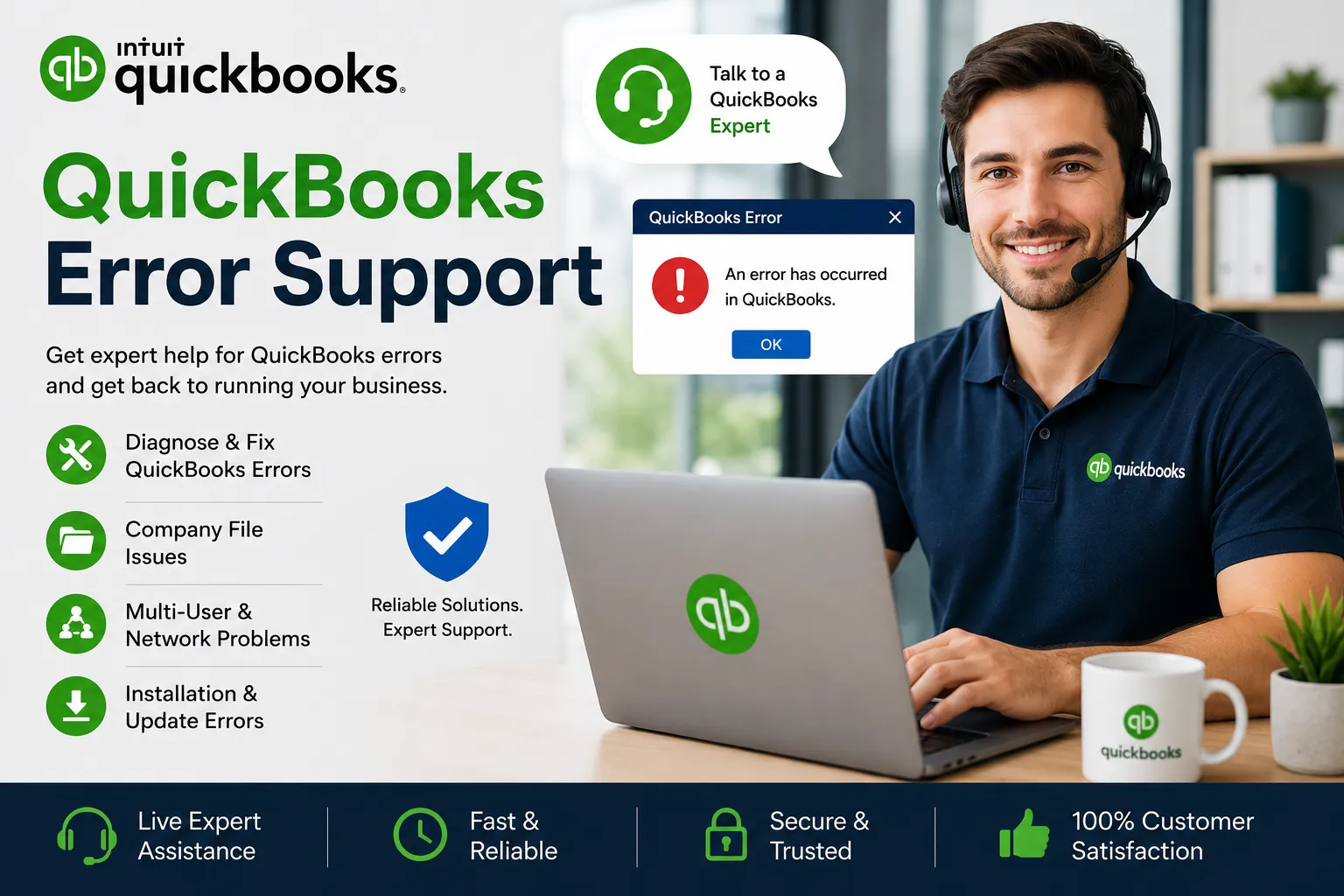 QuickBooks Error Support: Practical Ways to Identify, Troubleshoot, and Resolve Common Issues