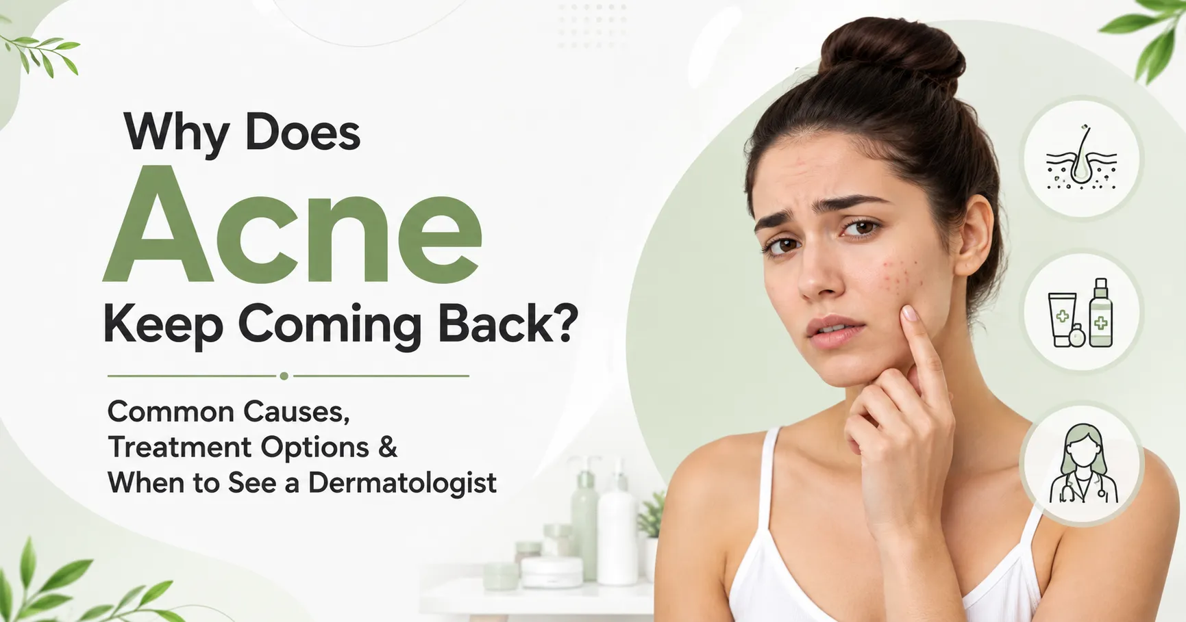 Why Does Acne Keep Coming Back? Common Causes, Treatment Options & When to See a Dermatologist