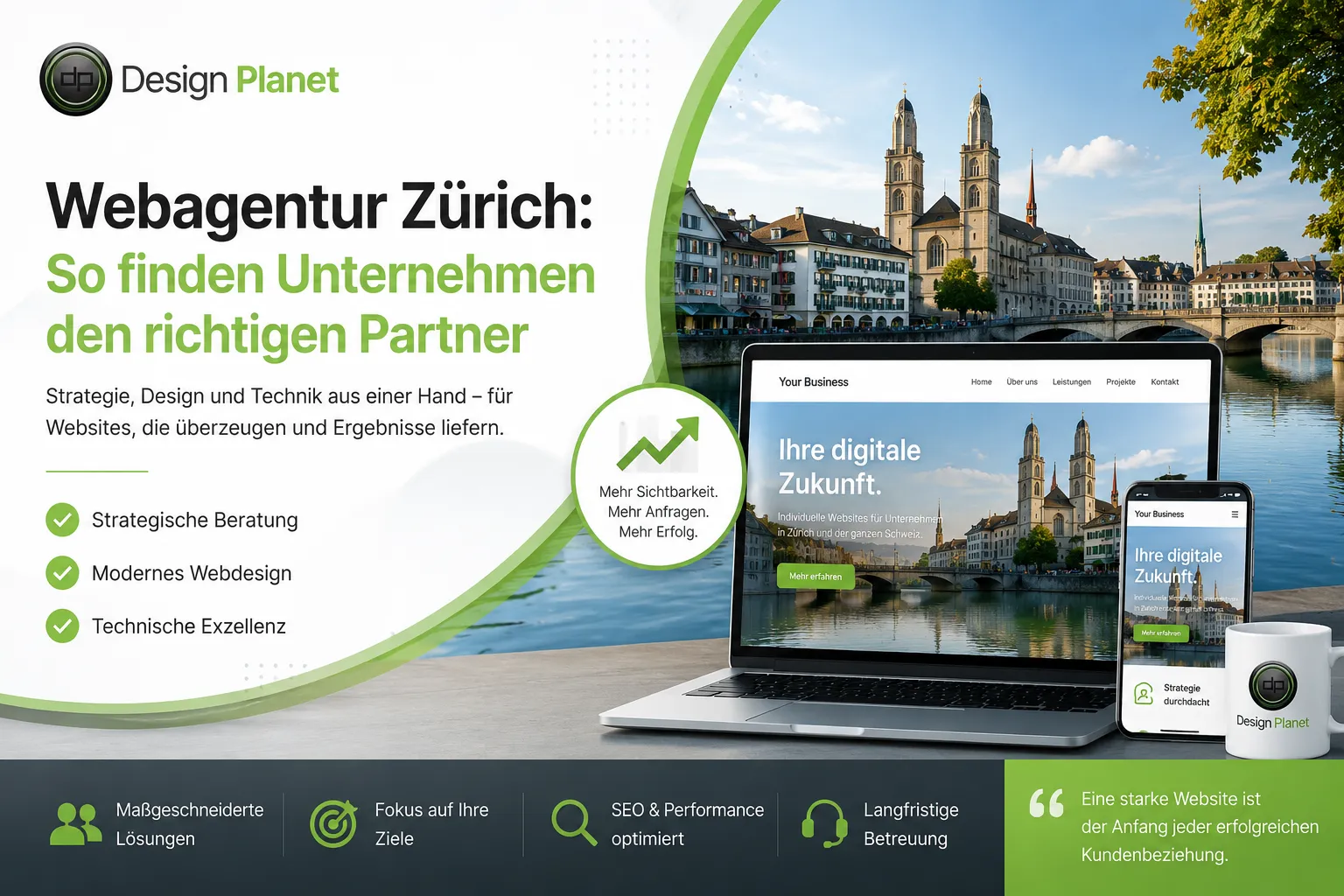 Webagentur Zürich: So finden Unternehmen den richtigen Partner
