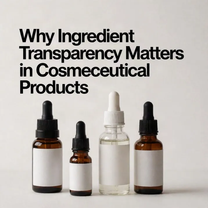 Why Ingredient Transparency Matters in Cosmeceutical Products?