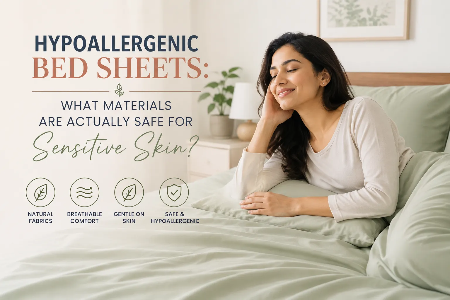 Hypoallergenic Bed Sheets: What Materials Are Actually Safe for Sensitive Skin?
