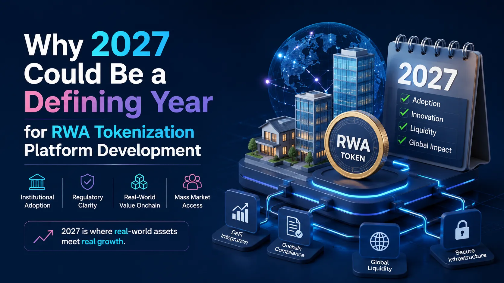 Why 2027 Could Be a Defining Year for RWA Tokenization Platform Development