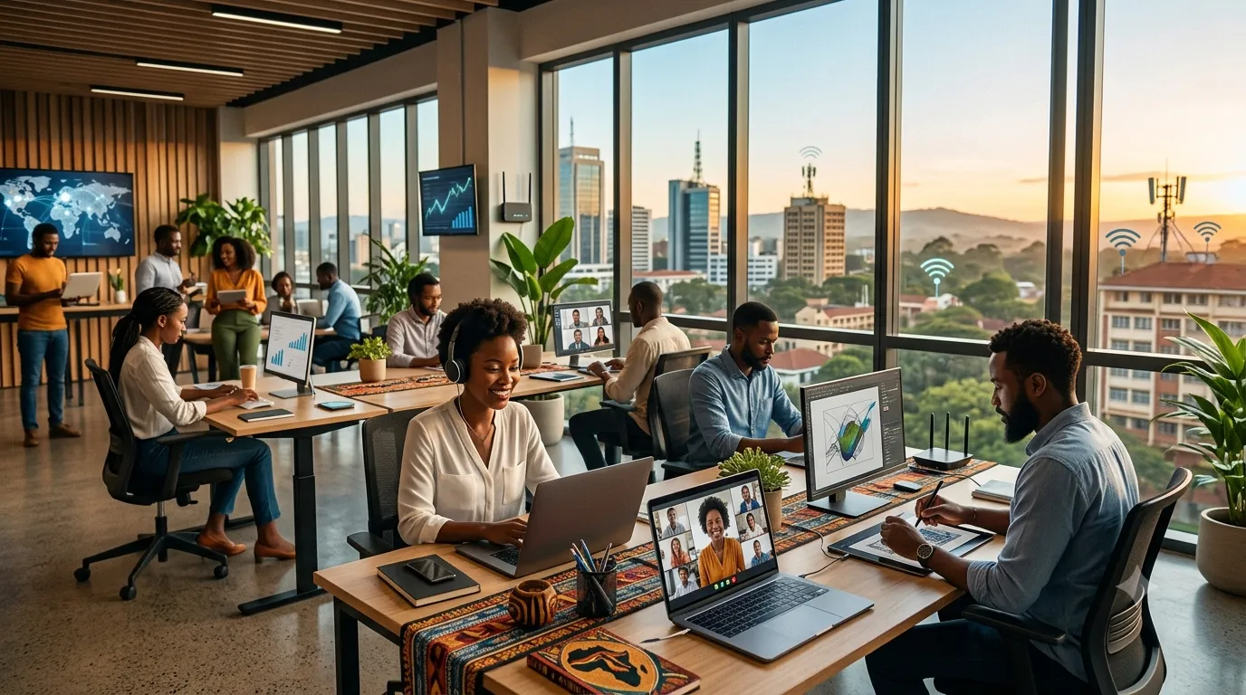 The Rise of Remote Work in Africa: Transforming Careers and Organizational Growth
