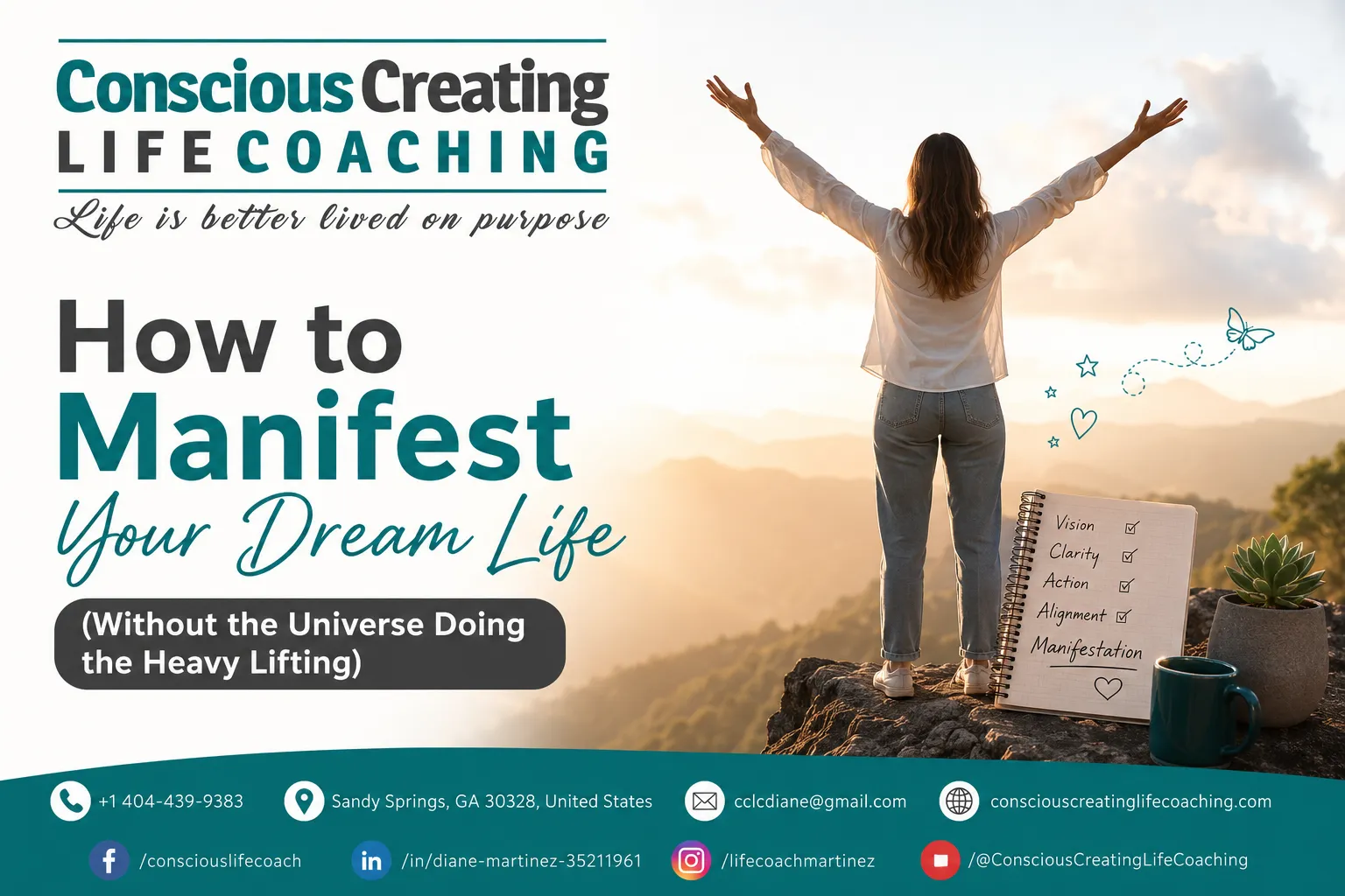 How to Manifest Your Dream Life (Without the Universe Doing the Heavy Lifting)