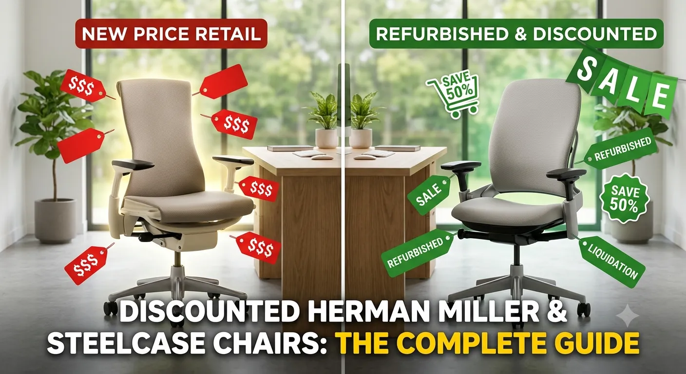 How to Get Herman Miller & Steelcase Flagship Chairs at a Deep Discount