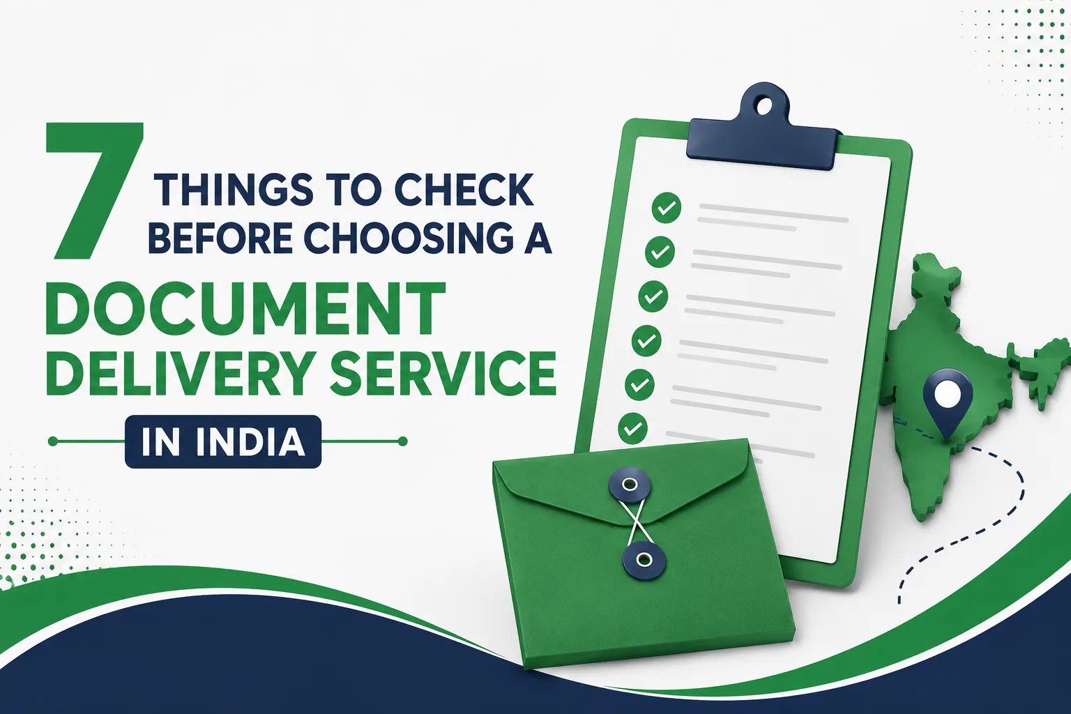 7 Things to Check Before Choosing a Document Delivery Service in India
