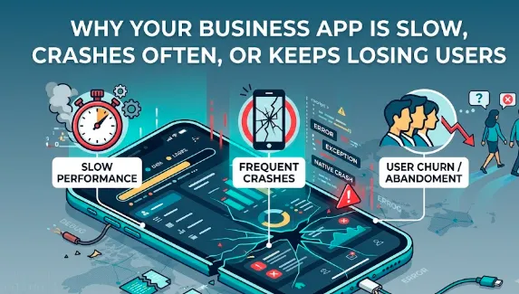 Why Your Business App Is Slow, Crashes Often, or Keeps Losing Users