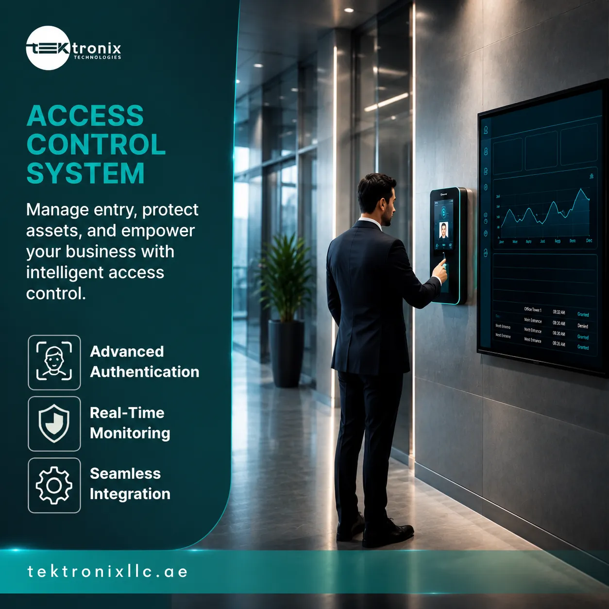 Access Control System for Secure Corporate Offices in UAE