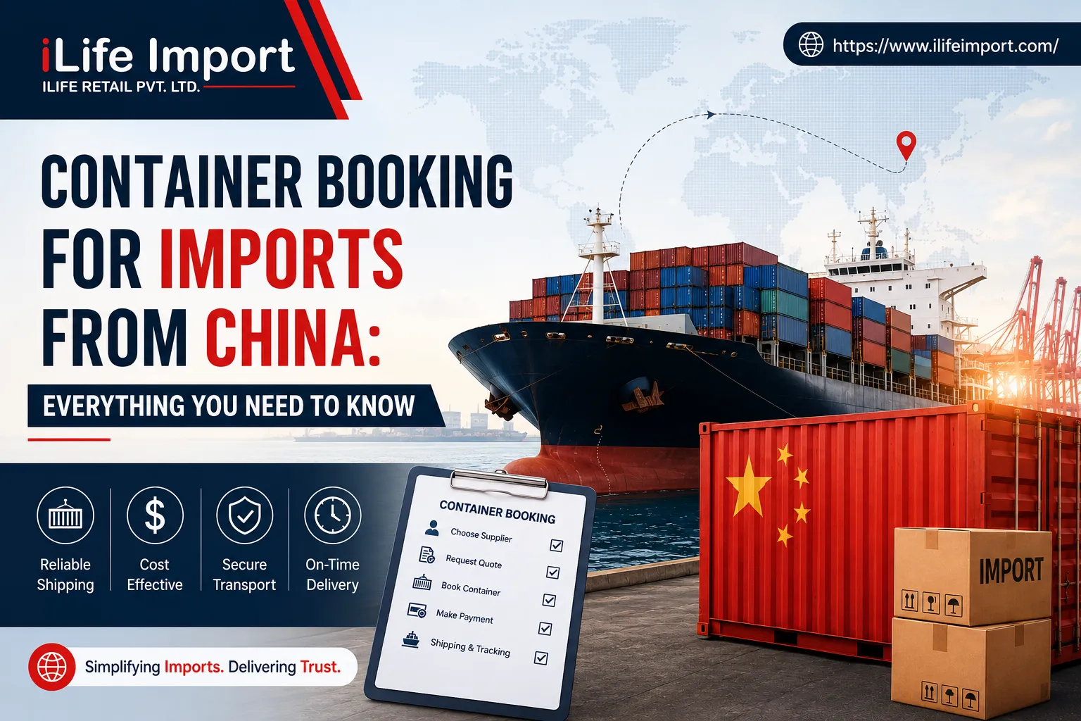Container Booking for Imports from China: Everything You Need to Know