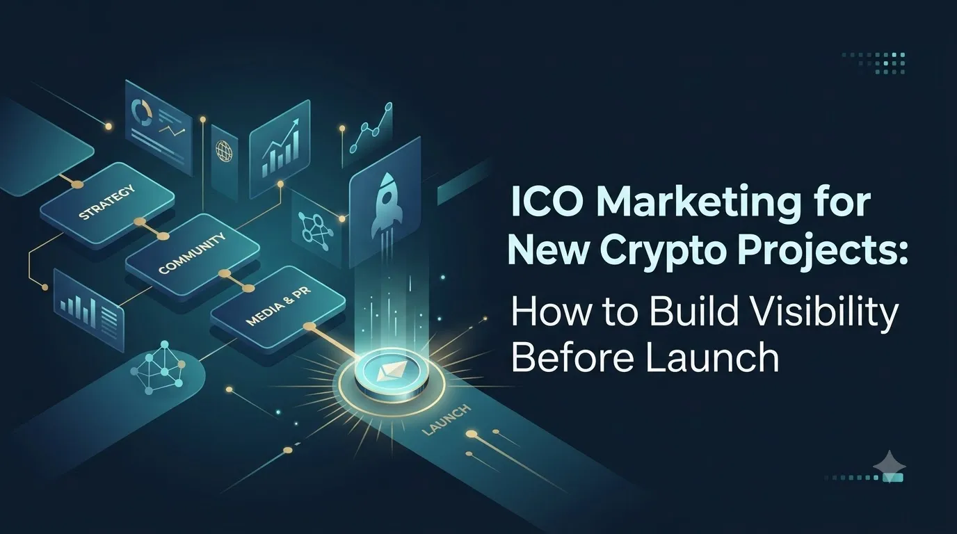 ICO Marketing for New Crypto Projects: How to Build Visibility Before Launch