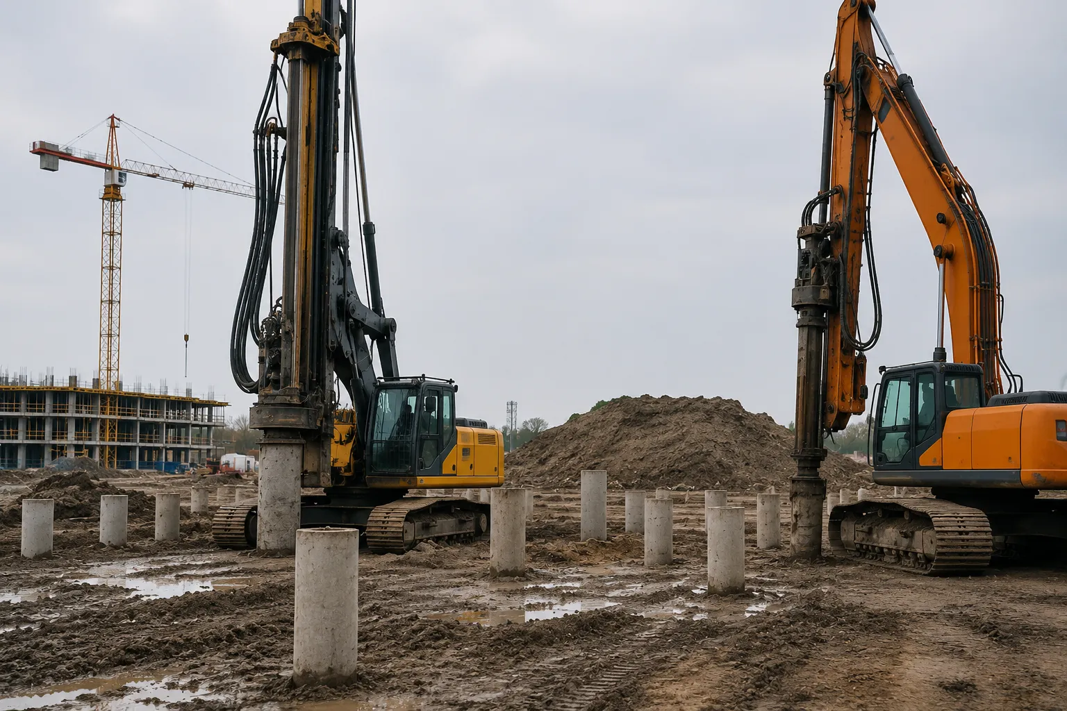🏗️ CFA Piles – Reliable Continuous Flight Auger Piling Solutions