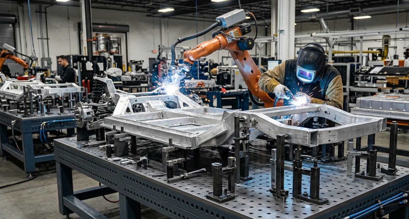 How Are Modern Welding Fixtures Changing EV Manufacturing Design?
