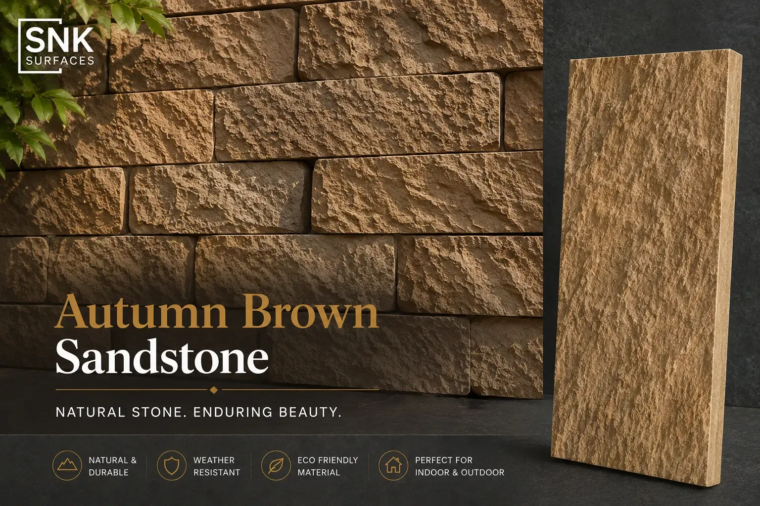 Best Autumn Brown Sandstone Paving Supplier in the UK