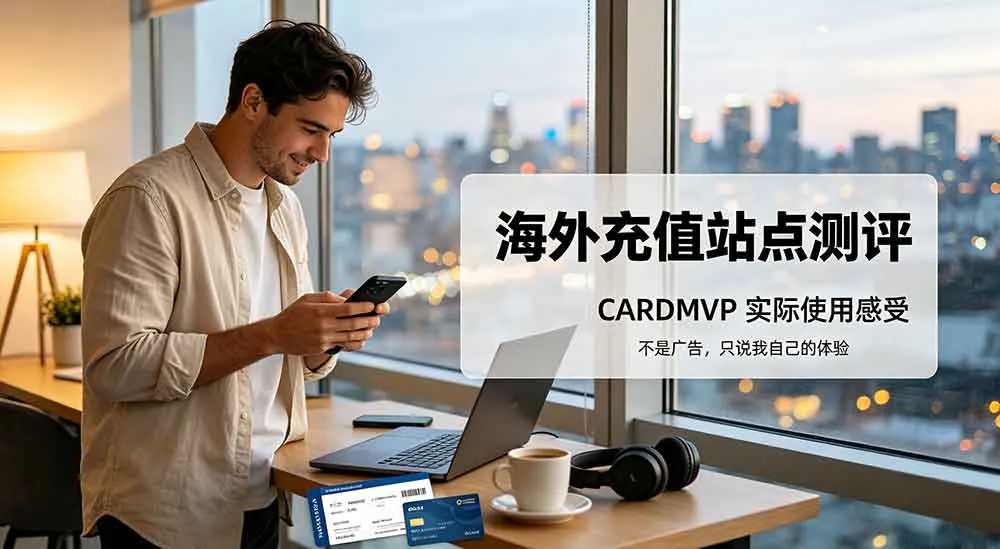 聊聊我最近一直在试的 CARDMVP，海外华人的一个第三方数字服务站点