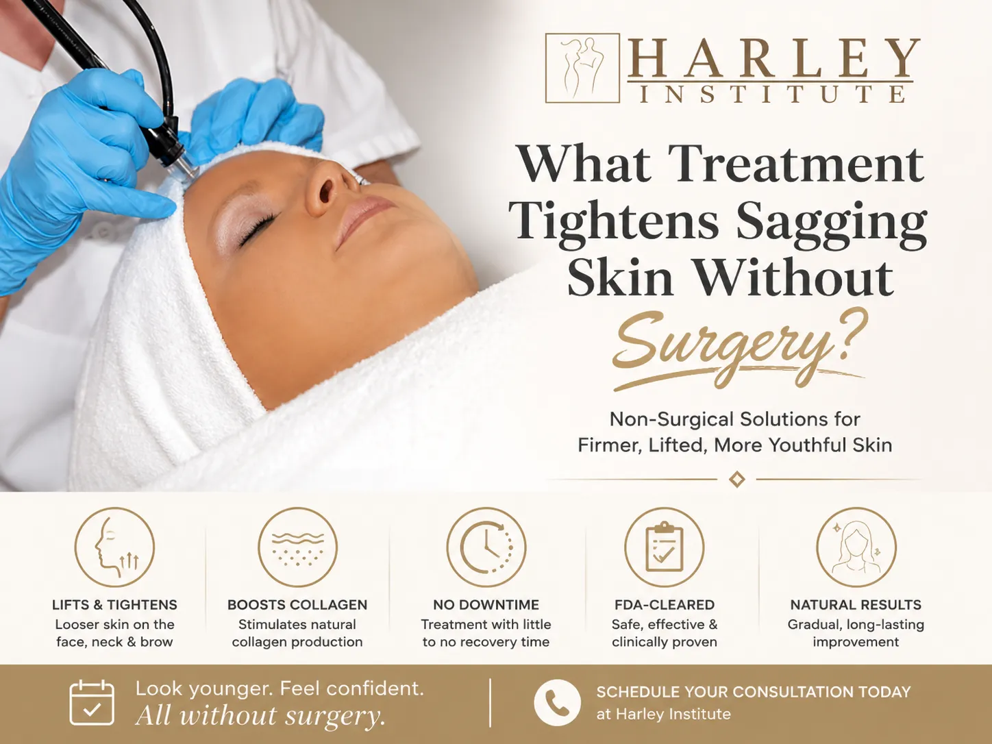 What Treatment Tightens Sagging Skin Without Surgery?