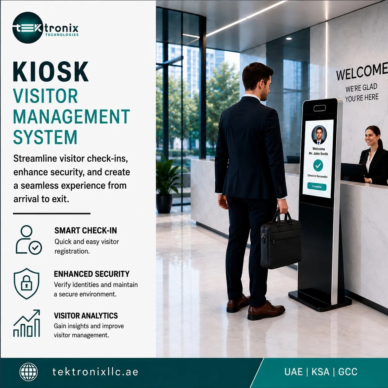 Kiosk Visitor Management System for Schools and Universities Across the UAE