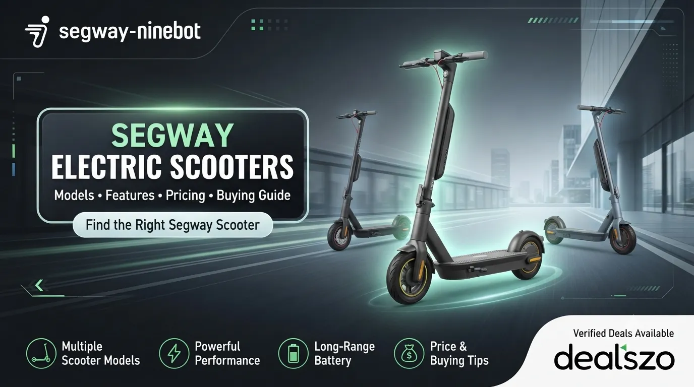 Segway Electric Scooters: Models, Features, Pricing, and Buying Guide