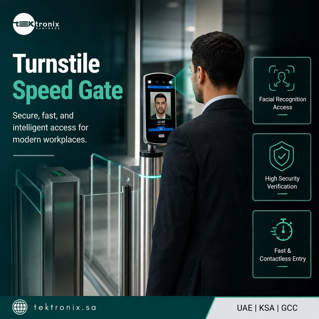 Turnstile Speed Gates - Transforming Access Control Across Saudi Arabia