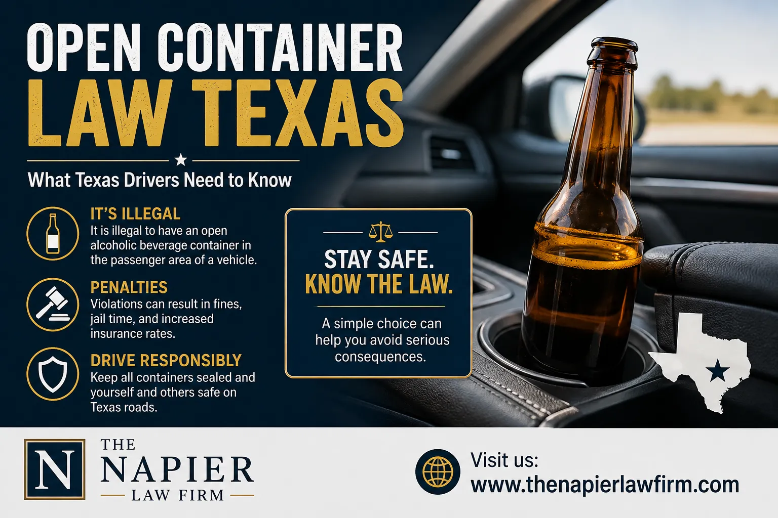 Open Container Ticket in Texas: Understanding the Law, Penalties, and Your Legal Options